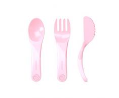 Twistshake Ménagère dapprentissage 6 mois Rose pastel