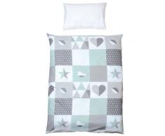 Roba Baumann Happy Patch Linge de Lit 2 Pièces