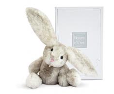 Histoire dOurs Fluffy Peluche Lapin Perle 27 cm