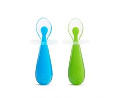 Munchkin Cuillères dApprentissage Gentle Scoop 2 Pièces Modèle Aléatoire