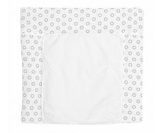 Schardt Matelas à langer avec housse en tissu éponge amovible, 80 x 75 cm.