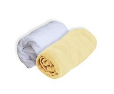 PMP Set de Alèse Polyuréthane + Drap Housse Paille 60 x 120 cm