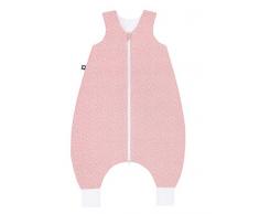 Julius Zöllner 9112769250 Gigoteuse dété en jersey avec jambes (0, 5 ToG) – Blush Squares – Taille 92/18-36 mois, rose