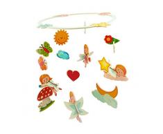Hess Jouet en bois 10259 Mobile en bois, Fée monde Multicolore