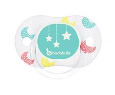 BADABULLE Phosphorescente Pack de 2 Sucettes Réversibles 0-6 Mois