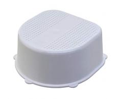 Rotho Babydesign Tabouret, Surface et Pieds Antidérapants, Bella Bambina, White (Blanc), 200240001
