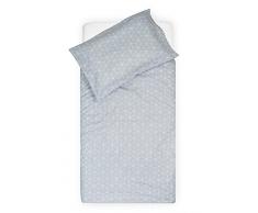 Housse de couette 100x140cm Graphic - Gris