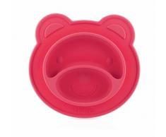 Nûby ID92958 Assiette Ventouse Miracle Ours 9m+