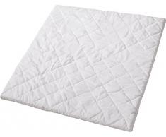 roba Matelas pour parcs carré, adapté pour parc 0246 et 0256, matelas pour parcs 100x100cm, matelas blanc, matelassée, 120cm.