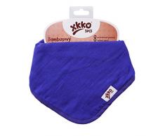 XKKO bmbbn d030 a Bamboo Muslin, Bandana ou Bavoir Bleu