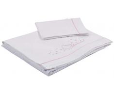 Bimbi Chic Tript.Sab.100% Alg.80X140 009 Nuit 603 14 Parure de lit unisexe