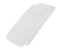 4 X Drap-housse en jersey 100% coton Lit pour enfant Blanc 70 x 140 cm