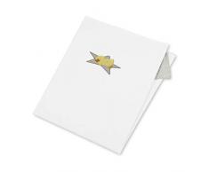 Sterntaler Couverture UV Edda le Canard, Âge : Pour Bébés Dès la Naissance, 70 x 100 cm, Blanc/Gris