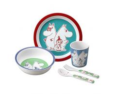 Petit Jour Paris - MO701N - Coffret vaisselle 5 pièces Moomin - Favorise lautonomie!
