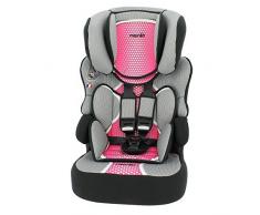 Mycarsit Siège Auto et Rehausseur, Groupe 1/2/3 (de 9 à 36 kg), Rose