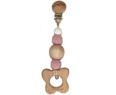 By Baby Bubbles ST02-PKBF Hochet pour poussette Rose