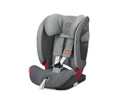 gb Gold Everna-Fix Gris Siege Auto de Groupe 1/2/3 avec Harnais