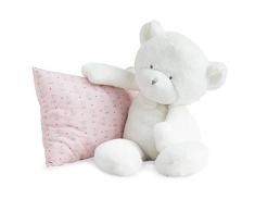 Doudou et Compagnie Peluche Ours Blanc 50 cm