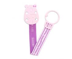 Suavinex Attache Sucette Ours avec Ruban Rose Pale