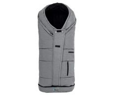 ALTABEBE AL2274P-53 Chancelière dHiver pour Poussette Et Buggy, Alpin Collection, Gris Clair/Noir