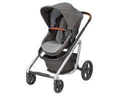 Bébé Confort Lila Poussette Tout terrain, confortable, hamac transformable en couffin, de la naissance à 3 ans et demi, 0 à 15 kg, Nomad Grey (gris)