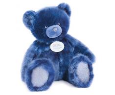 Doudou et Compagnie Ours Collection Peluche Bleu Nuit 60 cm