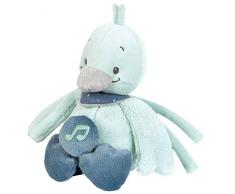 Nattou Peluche Musicale Bébé, Garçon, 20 cm, vert - Nestor le canard