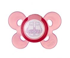 Chicco 00074913110000 Sucette Comfort Fille, Rose, 6-16 mois, [Modèles assortis]