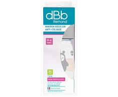 dBb Remond Biberon en Verre avec Tétine NN en Silicone Gris 110 ml