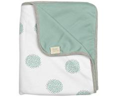 mundo melocotón Polly Couverture dEté/Drap Organique pour Berceau