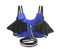 Local Makes A Comeback Ceinture de traction anti-courroie pour bébé, gilet respirant anti-perte, cuir anti-perte, accessoires de voyage (Bleu)