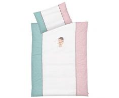 Fehn 060553 Bruno Parure de lit pour enfant Multicolore