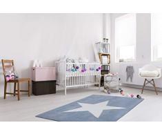 Lalee Tapis Dream 700 Pastel Blue 100% Acrylic 120 x 170, 100% Acrylique, Bleu, 120x170