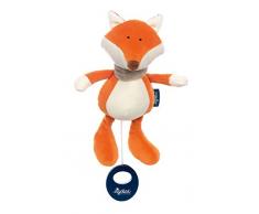 Sigikid, Filles et garçons, Peluche Musicale, Renard, Sigikid blue, Orange, 42326