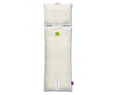 QUARANTASETTIMANE Housse pour Matelas de Siège Auto Fleurs Beige