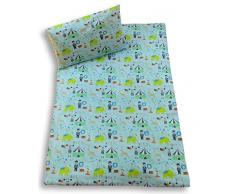 Ideenreich 2121 Parure de lit Motif Beautiful 100 x 135 cm / 40 x 60 cm