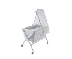Naf-Naf Mini-Berceau Ovale + Textile et Ciel de Lit Teddy