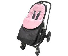 Chancelière universelle/à orteils confortables compatibles avec tous les modèles rose clair