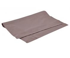 DOMIVA Drap Plat Taupe 120 x 180 cm
