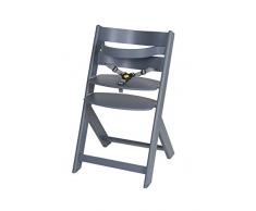 Schardt Domino III Chaise Haute Bleu Foncé