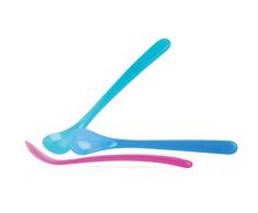 Nûby ID5586 Cuillère Thermosensible à Long Manche 2p 6m+