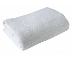 /Lit bébé lit clair de lune couverture en coton Extra-Doux (Blanc)