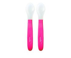 Nuvita 1406 Cuillère de Silicone Rose