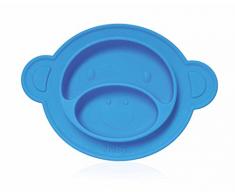 Nûby ID92913 Assiette Ventouse Miracle Singe 9m+