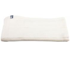 Babys Only - Couverture lit bébé Couleur Uni blanc cassé (100 x 135 cm) - Ecru