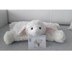 Coussin peluche Hugo Frosch - Mouton - Avec bouillotte intégrée