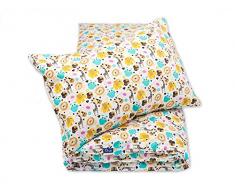 Pepi Leti 685843715825 Safari Premium Parure de lit pour enfant Multicolore