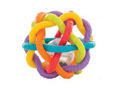 Playgro Jeu de Balle et Hochet, À partir de 6 Mois, Bendy Ball, Multicolore, 40133