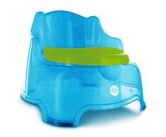 dBb Remond Fauteuil Pot 3 en 1 - Pailleté Translucide Bleu