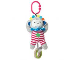 Manhattan Toy Link et de jeu Singe Anneau de dentition et hochet jouet de voyage